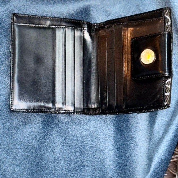 BVLGARI BIFOLD MONO / CANVAS / LEATHER MENS WALLET labubu - Picture 5 of 15